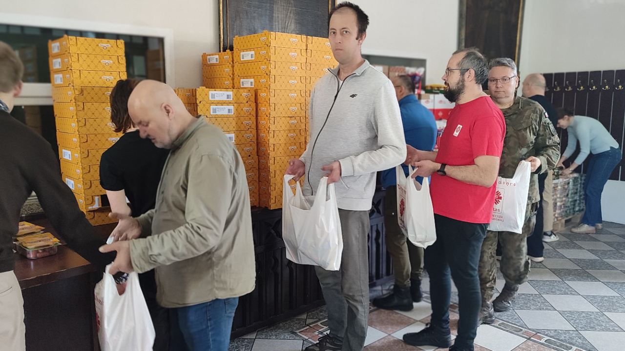 Wrocławianie pakowali paczki dla ubogich