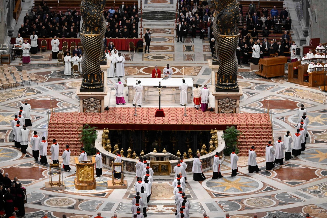 Liturgia Męki Pańskiej w Watykanie