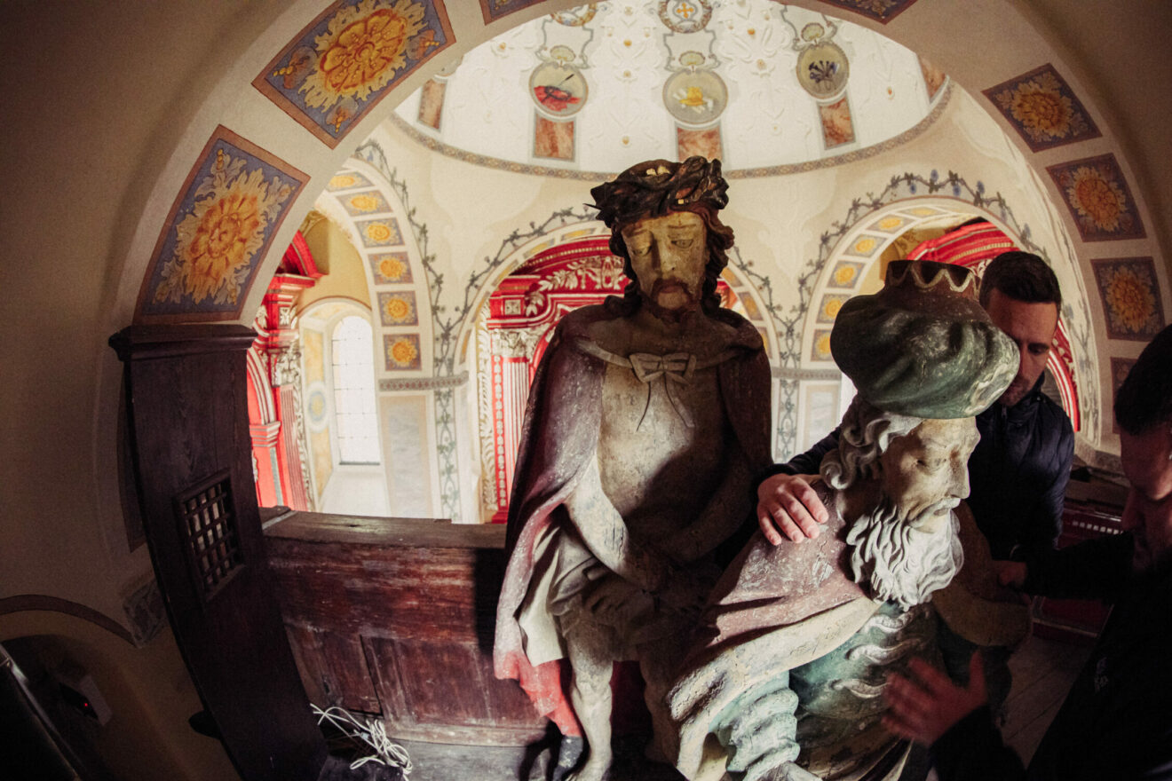 Przygotowania do Triduum Paschalnego 2025 w Kalwarii Zebrzydowskiej [GALERIA ZDJĘĆ]