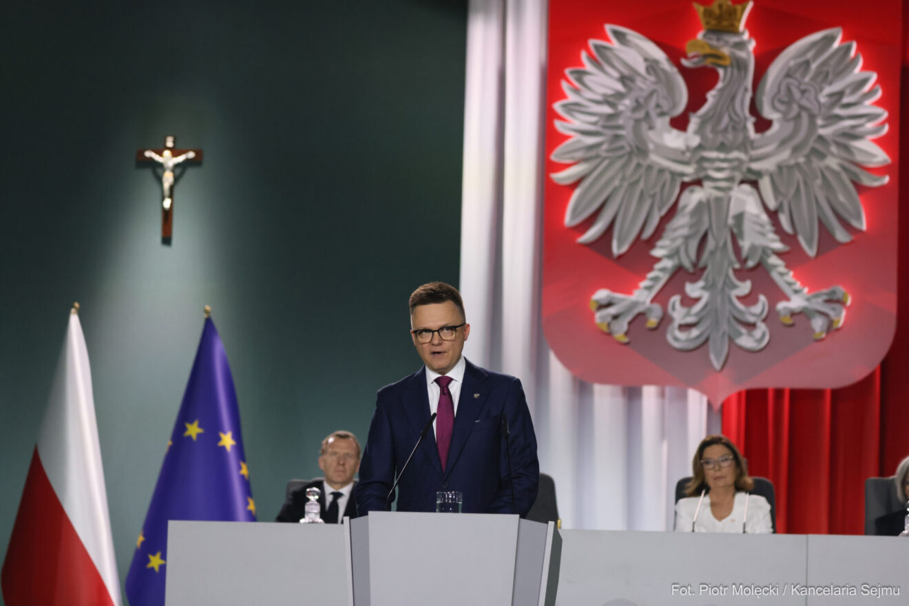 Marszałek Sejmu w Gnieźnie: w centrum naszego myślenia postawmy to, co zobaczą oczy naszych dzieci i wnuków