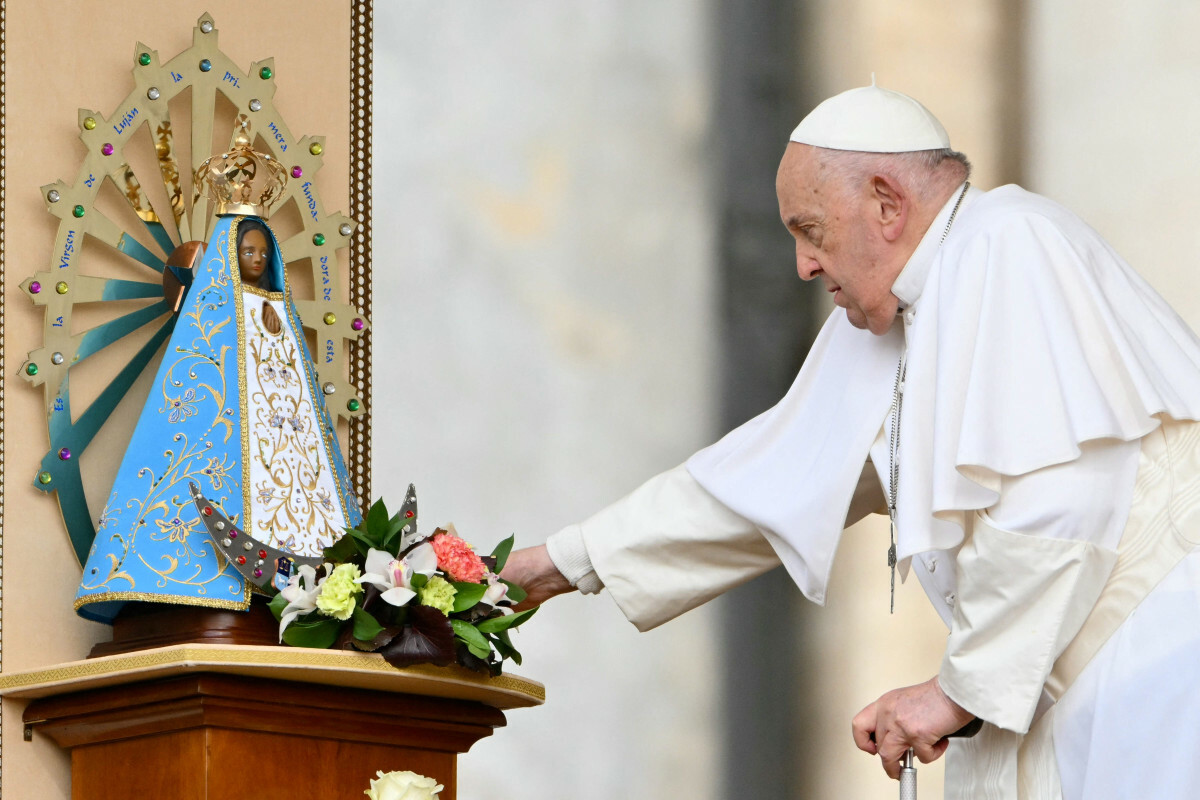 Ostatni prezent papieża Franciszka