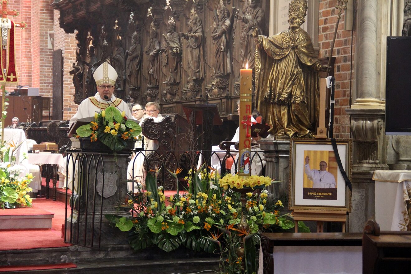 Bp Kiciński: papież Franciszek stawiał świetną diagnozę dzisiejszego świata