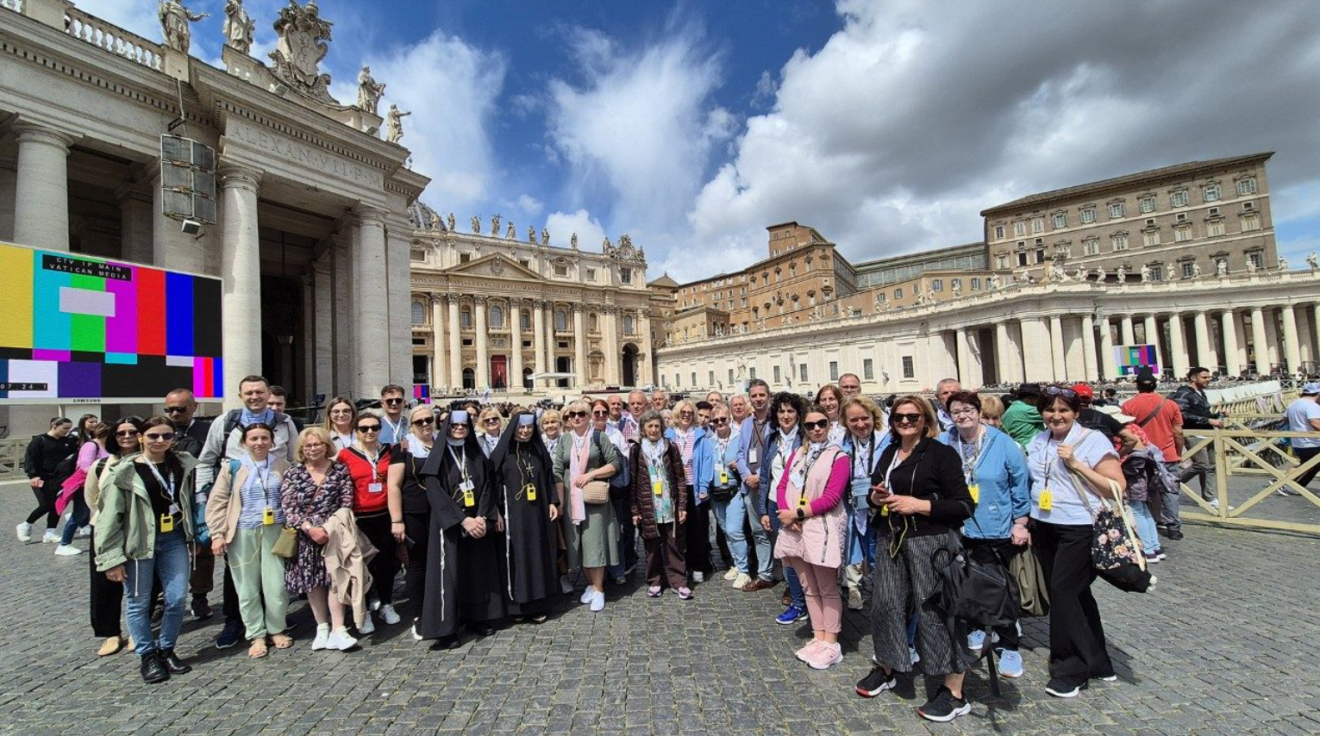 Pielgrzymi z diecezji siedleckiej dziękują za pontyfikat Franciszka