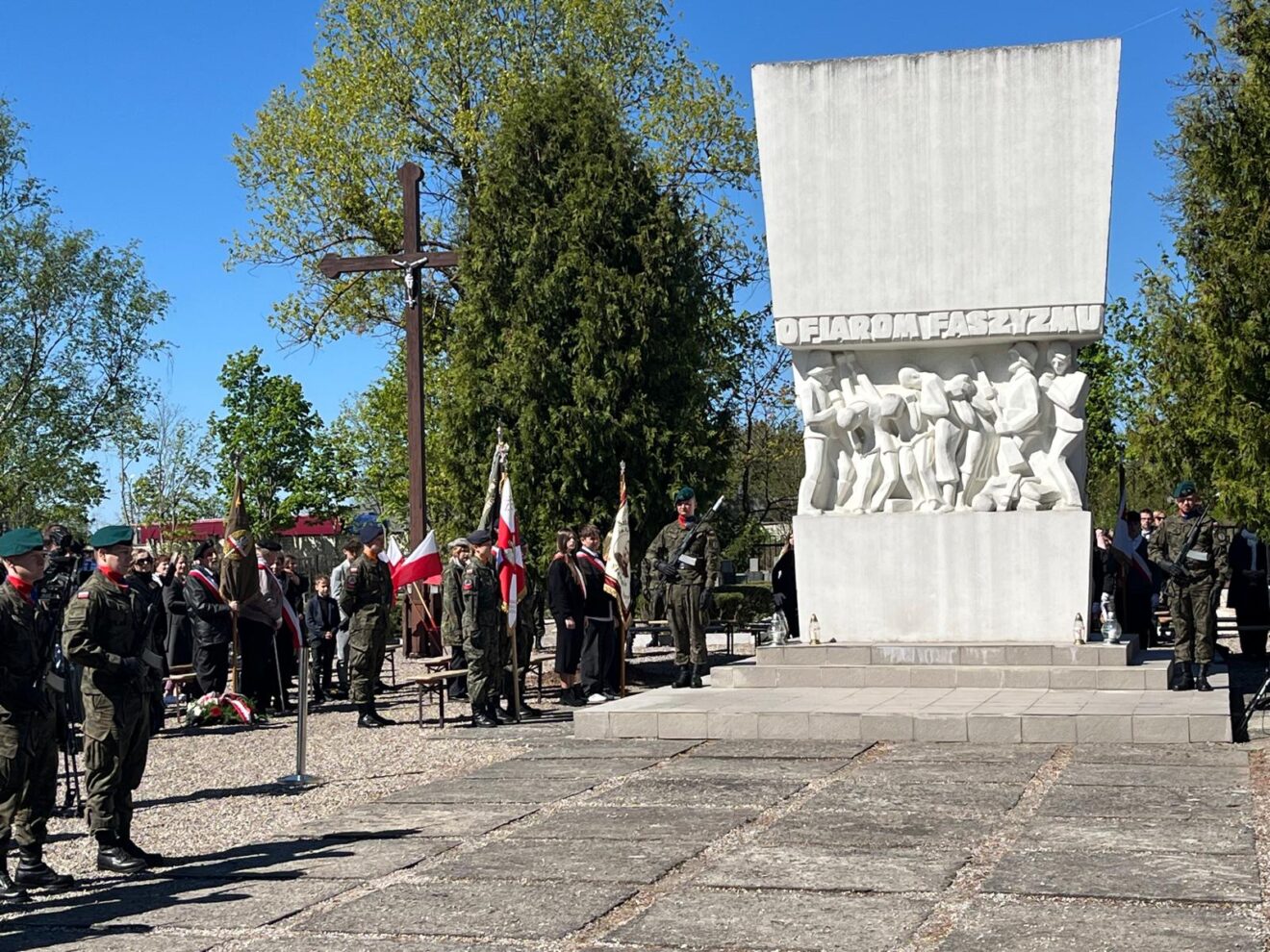 80. rocznica wyzwolenia byłego obozu hitlerowskiego w Potulicach