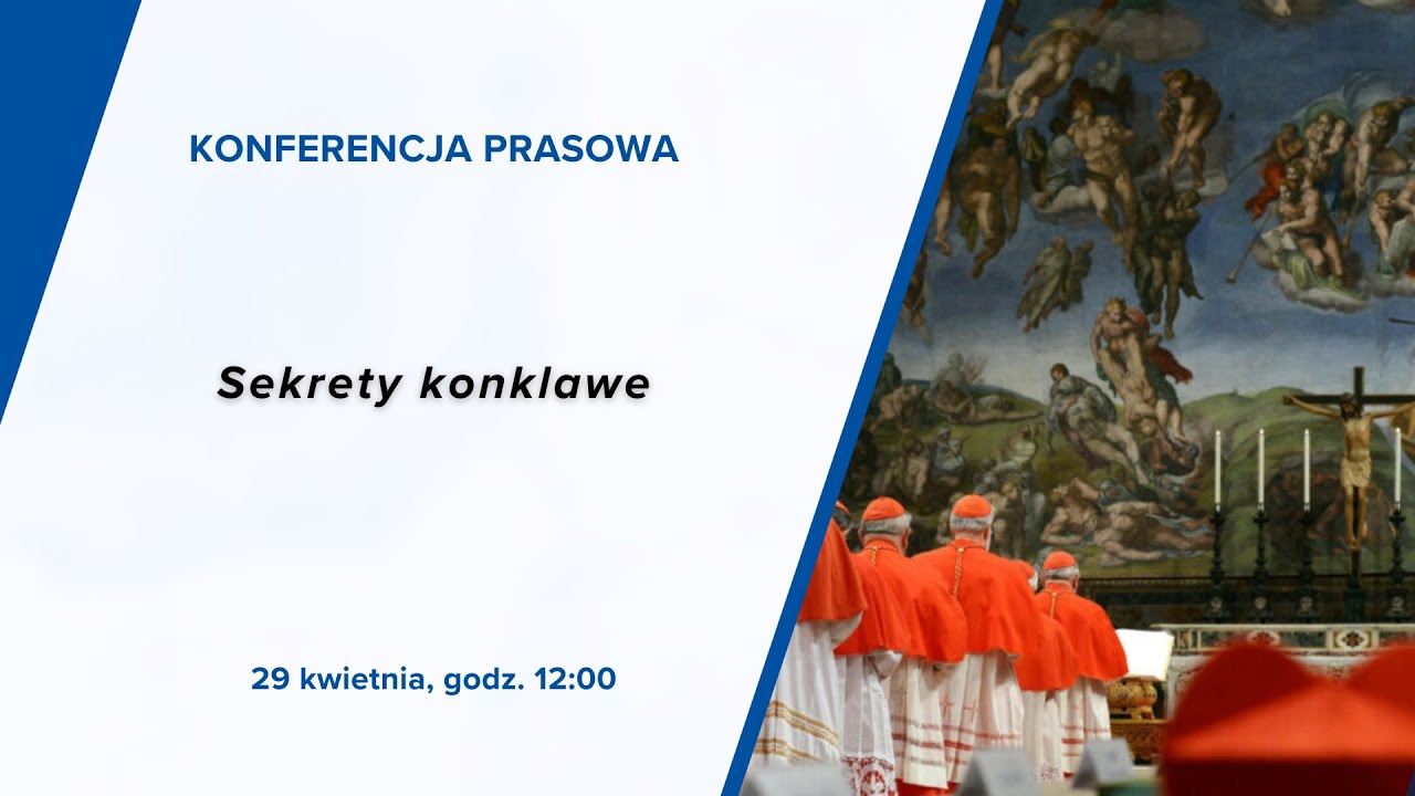 KAI zaprasza na konferencję „Sekrety konklawe”